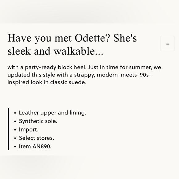 J. Crew Odette Black Strappy Block Heel Suede Sandals - Picture 11 of 11